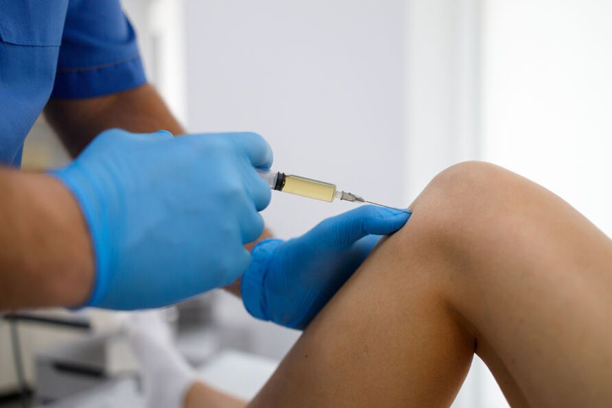 Iniezioni per il trattamento dell'osteoartrosi